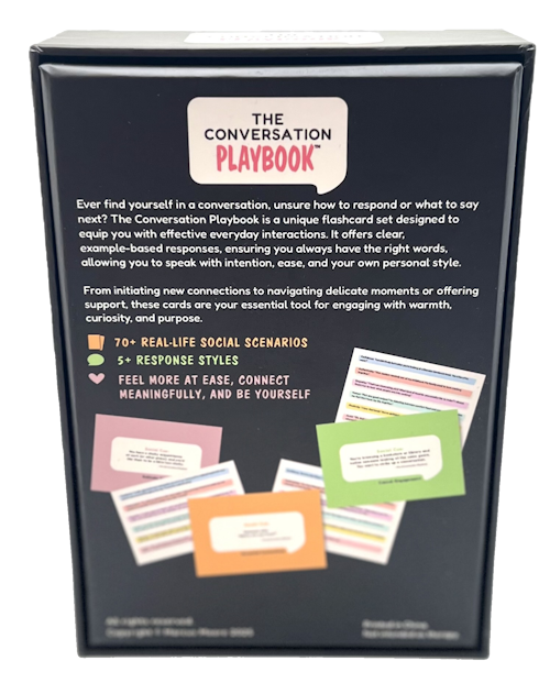 The Conversation Playbook | Interpersonal Skills System for Adults