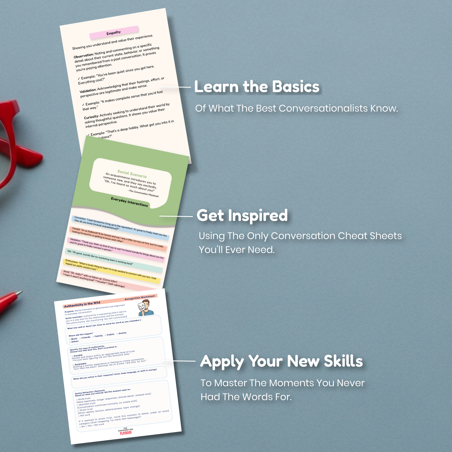The Conversation Playbook (Digital Guide) | Interpersonal Skills System